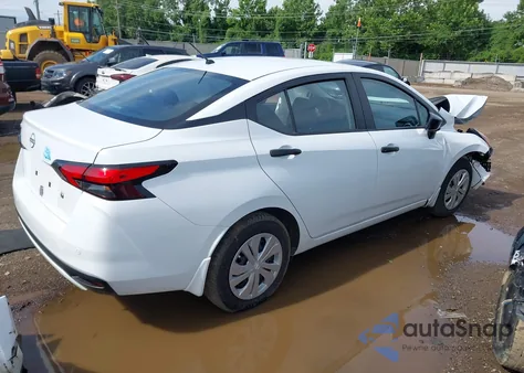 2024 Nissan Versa 1.6 S из США, поврежденный, VIN 3N1CN8DV0RL883233
